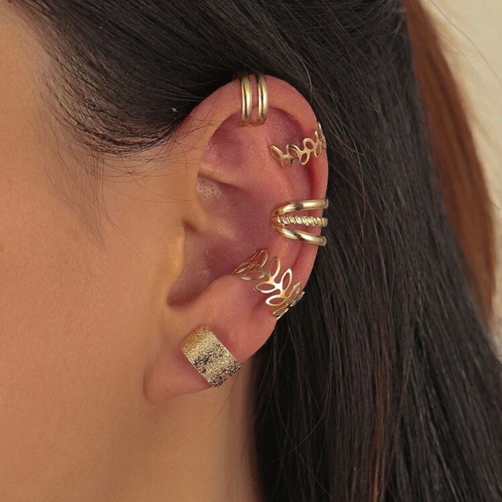 5 Piece Ear Cuff Set